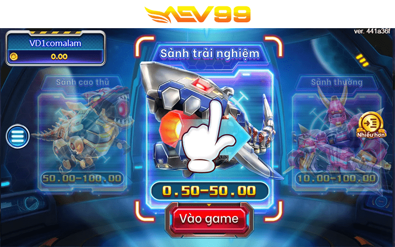 Các sảnh game tại Bắn Cá Vũ Trụ